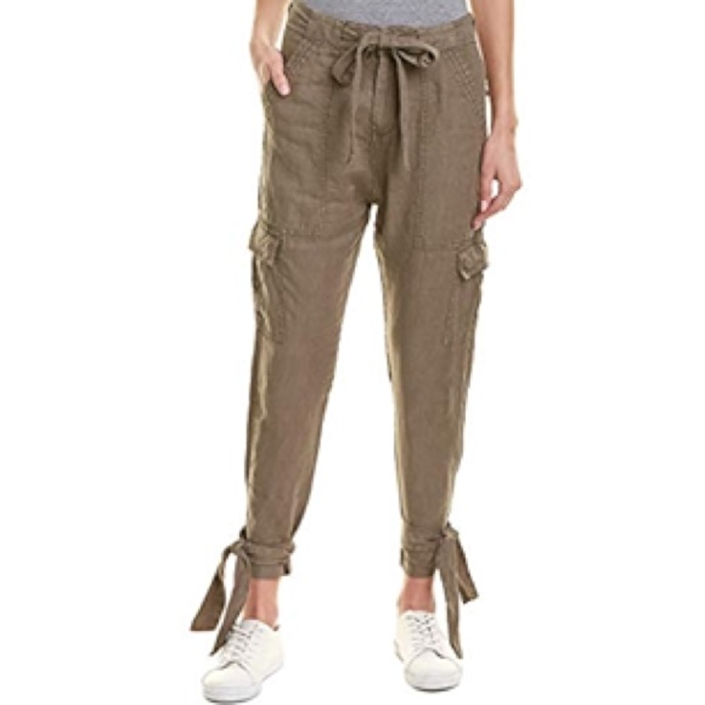 Joie Erlette Linen Cargo Pants